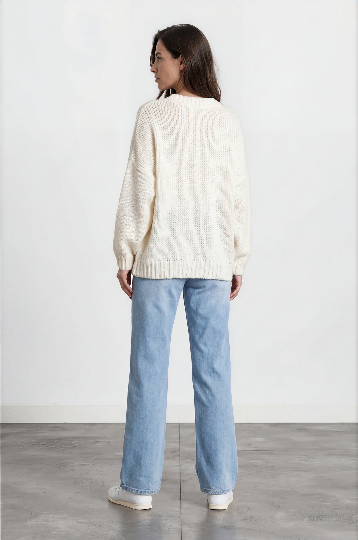 Cindy Wide Leg Jeans in Light Denim