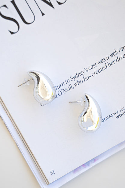 Zelie Earrings - Silver